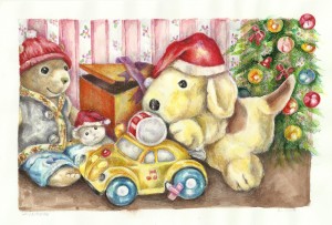 Libri per bambini - Disegno di Elena P. - riproduzione riservata 