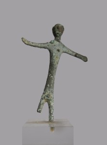 Bronzetto votivo etrusco (raccolta Guasti-Badiani)